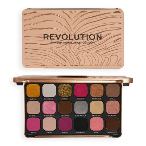 revolution glitter palette|Makeup Revolution Forever Flawless Eyeshadow Palette .